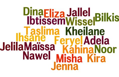 prénom arabe en n fille|Top 30 des prénoms musulmans et arabes pour fille :。